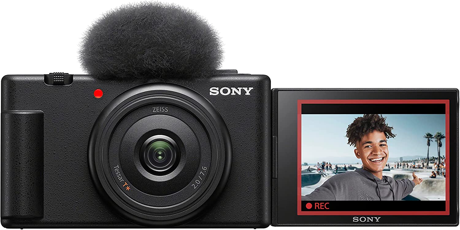 Certified Refurbished - Sony ZV-1F Vlog Camera for Content Creators and Vloggers Sony