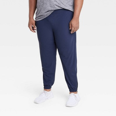 New - Men's Big Lightweight Tricot Joggers - All in Motion Navy 2XL - Secondipity