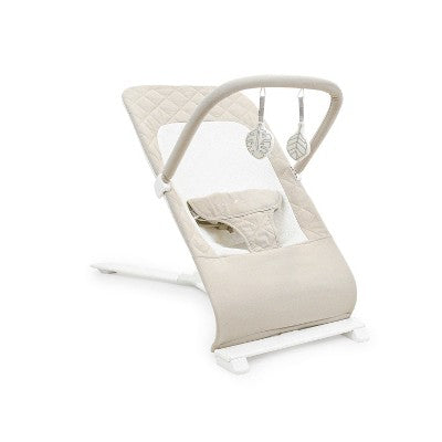 Baby Delight Alpine Deluxe Portable Bouncer - Organic Oat Baby Delight