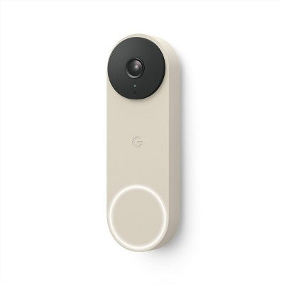 Google Nest Doorbell (Wired) 2nd Generation - Linen Google