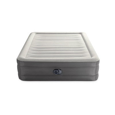 New - Intex Raised TruAire 18" Queen Air Mattress with Internal 120V Pump - Secondipity