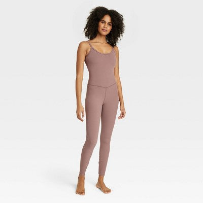 Women's Rib Full Length Bodysuit - All in Motion All in Motion