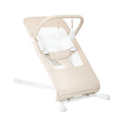 Baby Delight Highland Portable Baby Bouncer - Tan Baby Delight