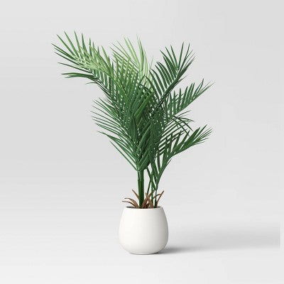 New - 30" Large Phoenix Palm Artificial Plant - Threshold - Secondipity