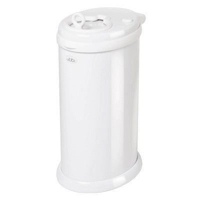 Ubbi Steel Diaper Pail - White - Secondipity