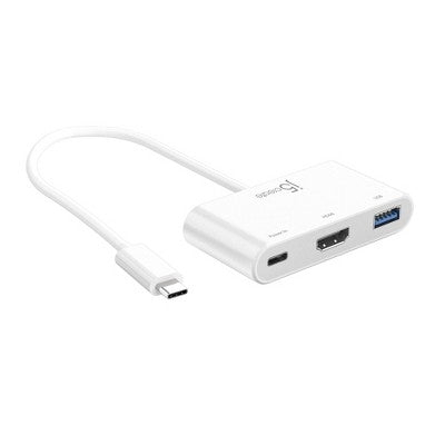 Open Box - j5create USB Type-C to HDMI & USB 3.0 with Power Delivery j5create