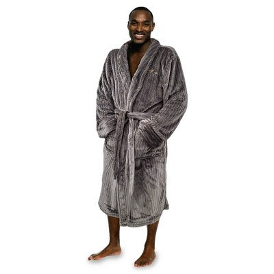 Open Box - NFL Baltimore Ravens Ribbed Silk Touch Robe Baltimore Ravens