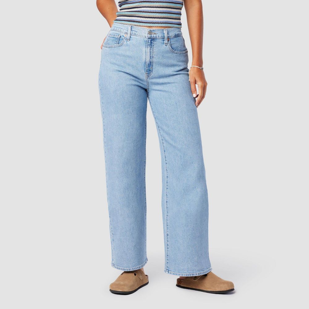 Open Box - DENIZEN from Levi's Women's Vintage High-Rise Wide Leg Jeans - Saltwater Fade 18 DENIZEN from Levi's