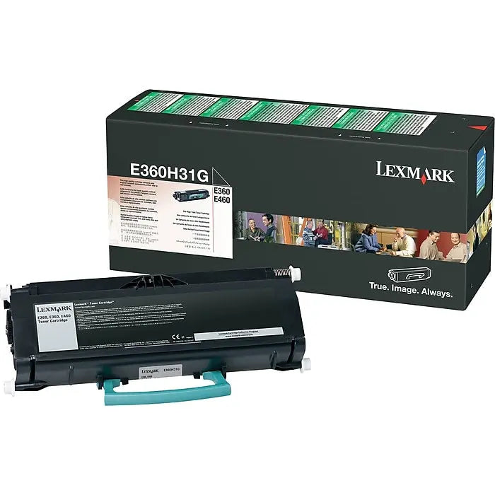 New - Lexmark E360H31G Black High Yield Toner Cartridge Lexmark