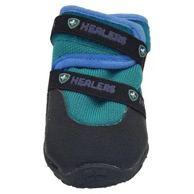 Healers Urban Walker Dog Boots - M/S - Teal - Machine Washable for Convenience - Secondipity