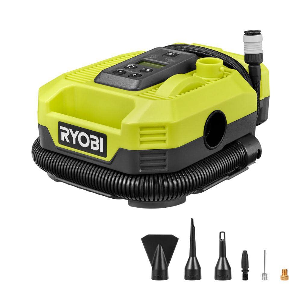 Open Box -  RYOBI ONE+ 18V Cordless Dual Function Inflator/Deflator(Tool Only) RYOBI