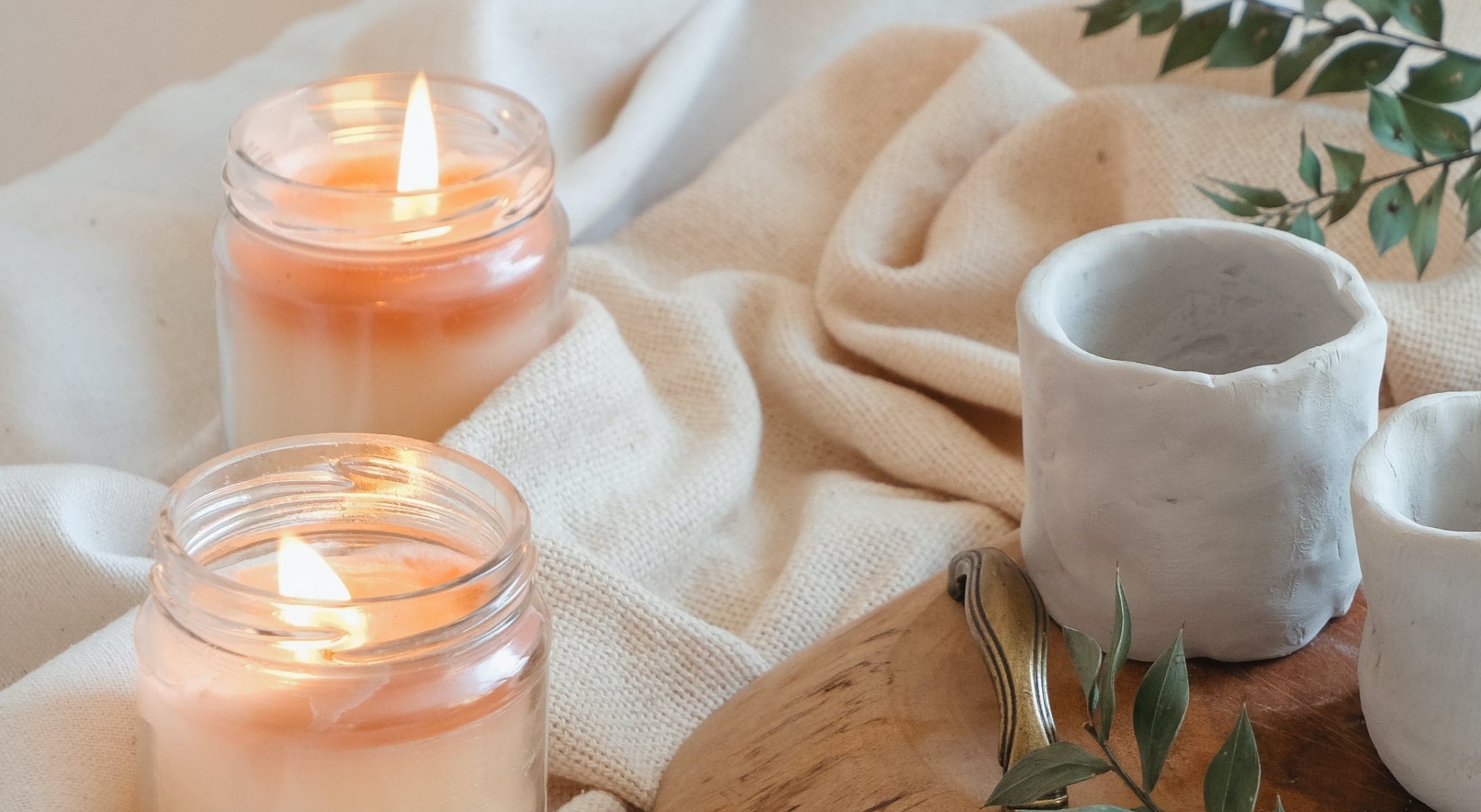 Aromatherapy candles