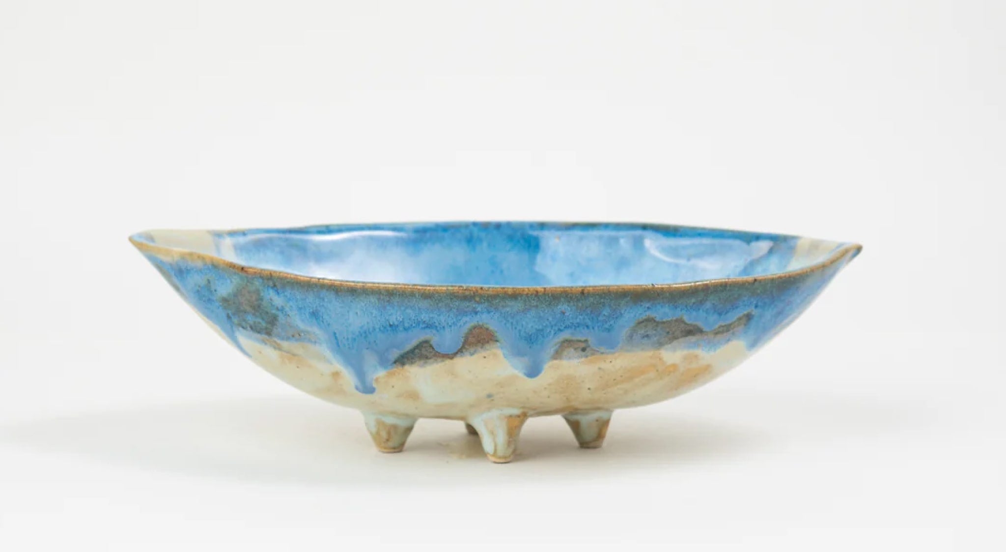 Mridakaari - Splattered Boat Bowl