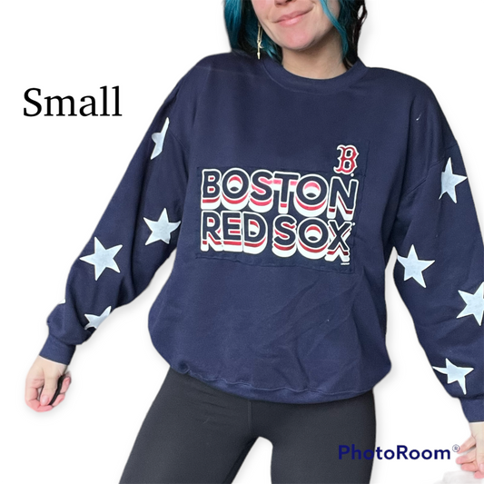 Official Boston Red Sox Hoodies, Red Sox Oversized Hoodie, Cropped Hoodies