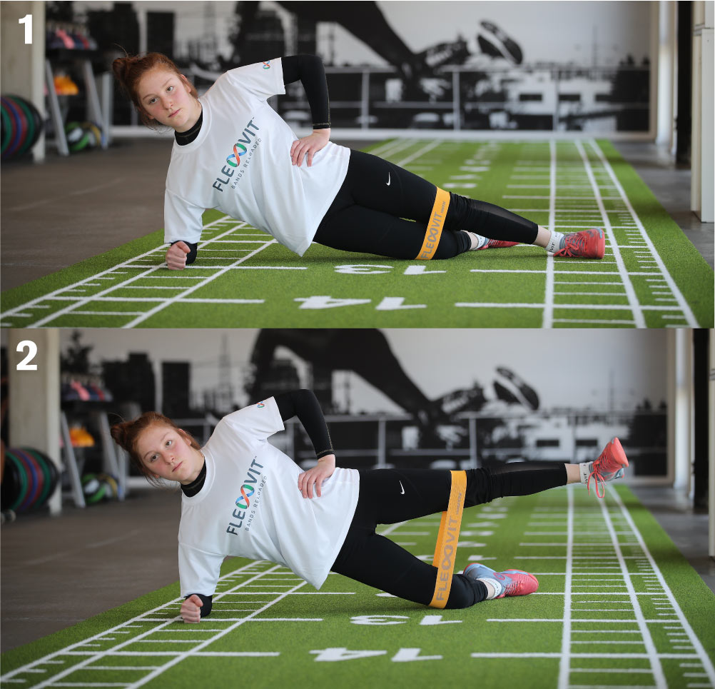 side plank resistance band