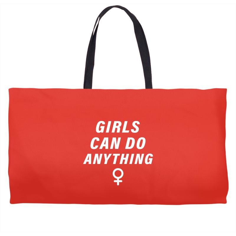 Girls Can Do Anything Weekender Totes