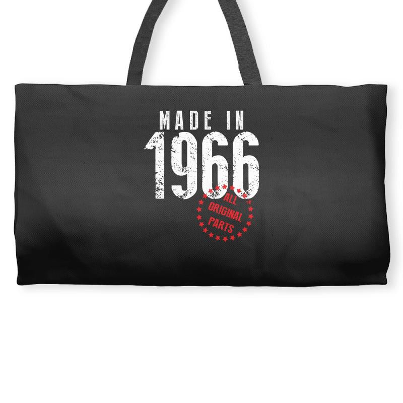 Made In 1966 All Original Parts Weekender Totes