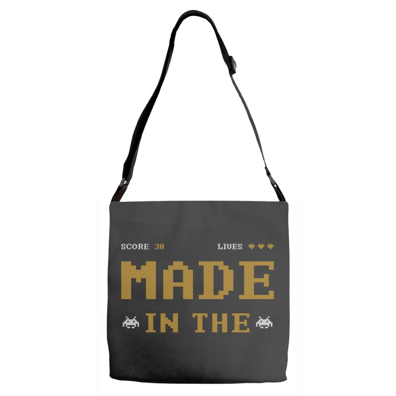 Made In The 80's Adjustable Strap Totes