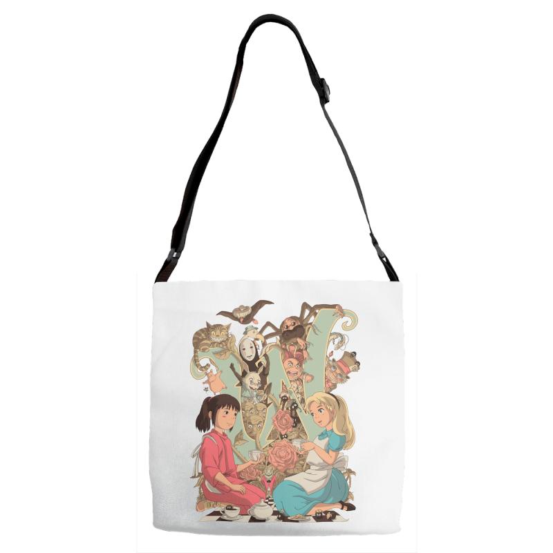 wonderlands Adjustable Strap Totes