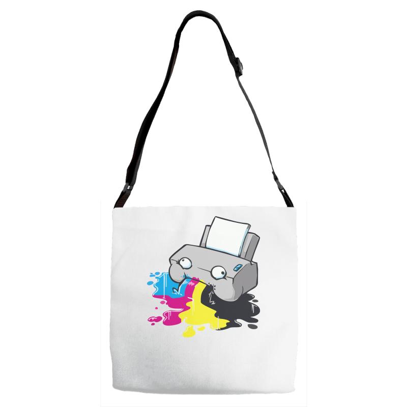 printer Adjustable Strap Totes