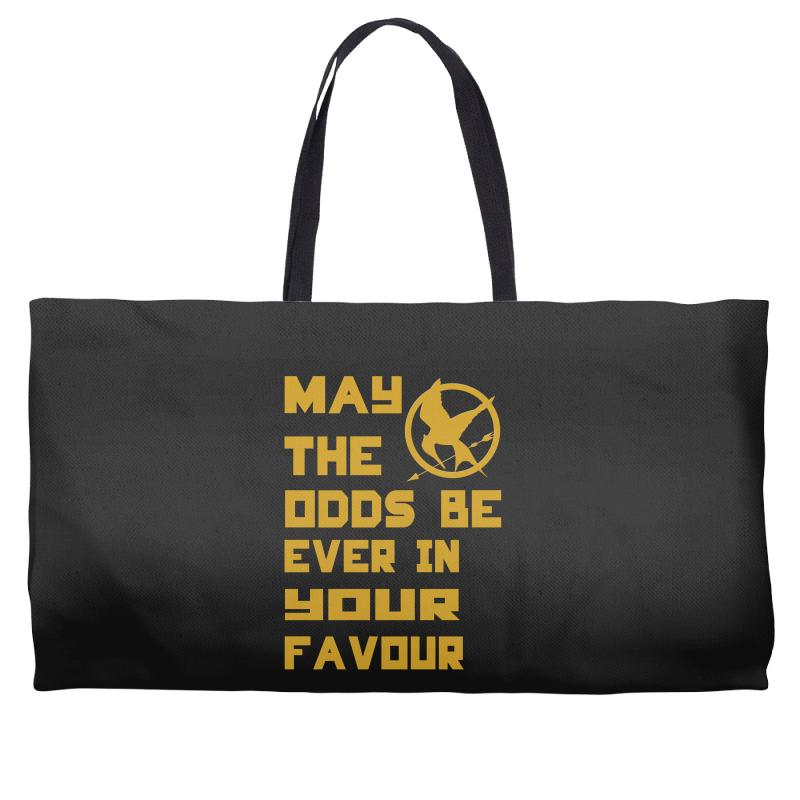 MAY THE ODDS BE EVER IN YOUR FAVOUR Weekender Totes