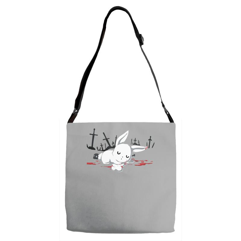 harmless little bunny Adjustable Strap Totes