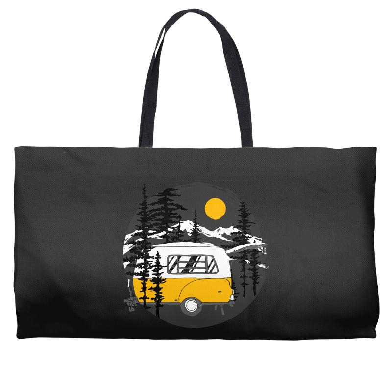 camper van Weekender Totes