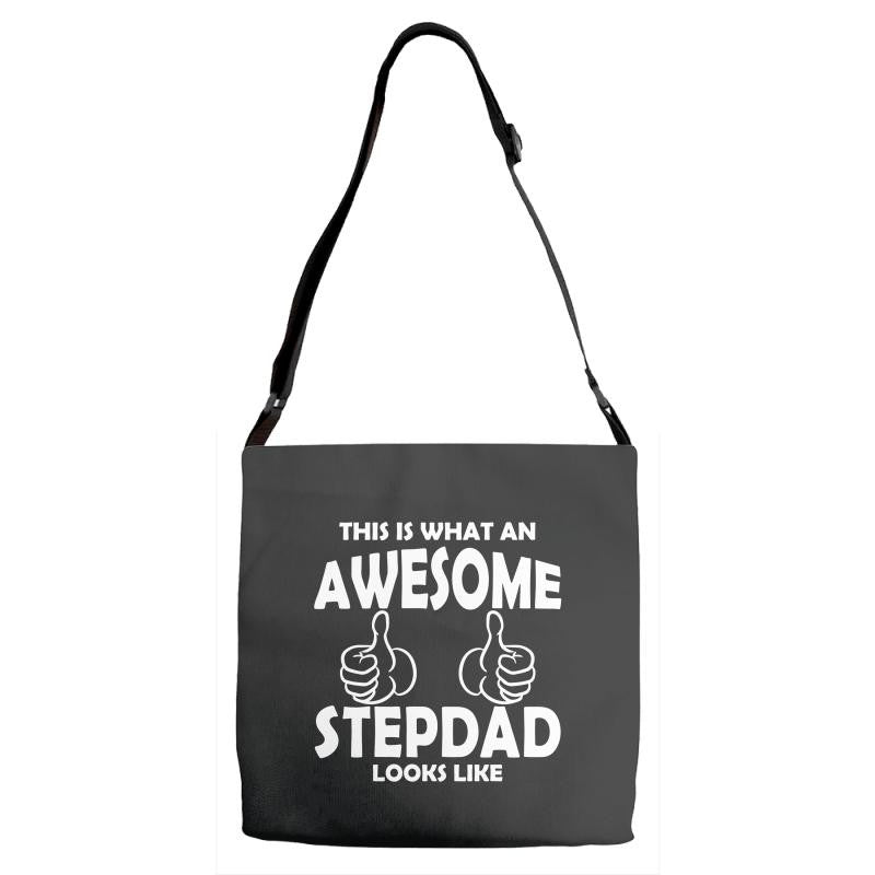 Awesome Stepdad Looks Like Adjustable Strap Totes