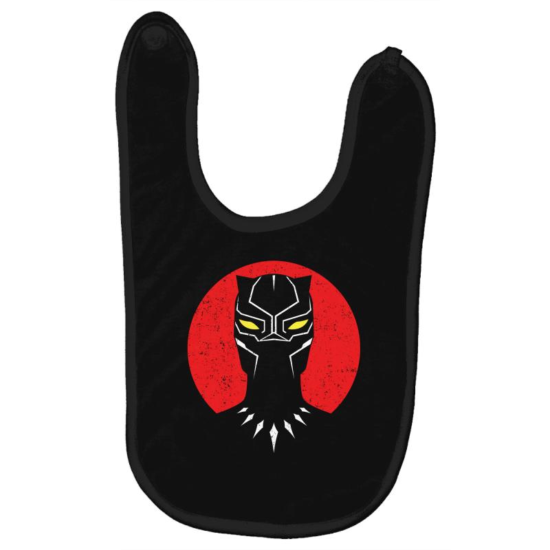 BLACK PANTHER LOGO TEE Baby Bibs