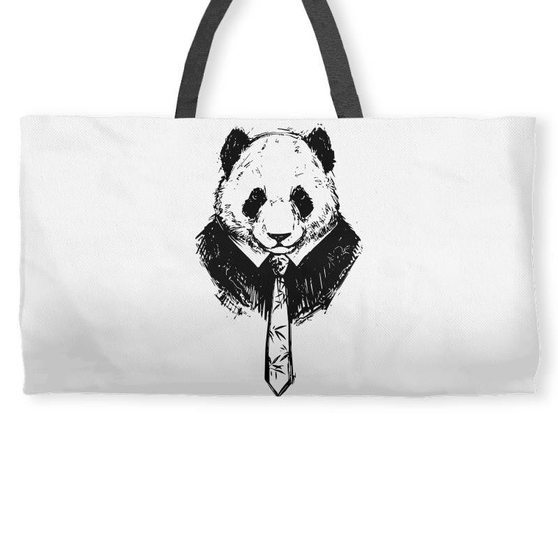 working panda Weekender Totes