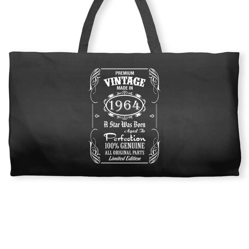 Premium Vintage Made In 1964 Weekender Totes