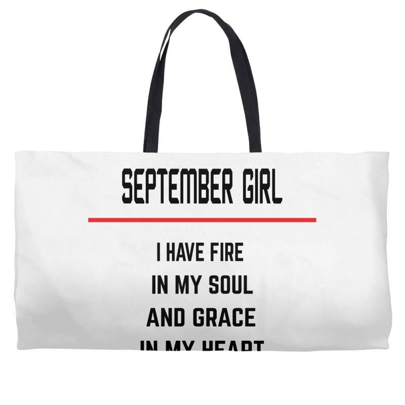 September Girl Weekender Totes