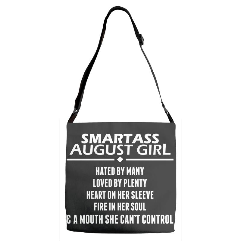 Smartass August Girl Adjustable Strap Totes