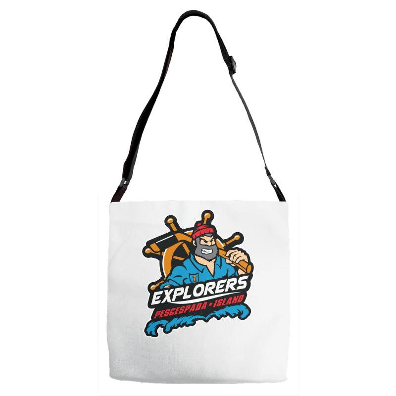 pescespada island explorers Adjustable Strap Totes