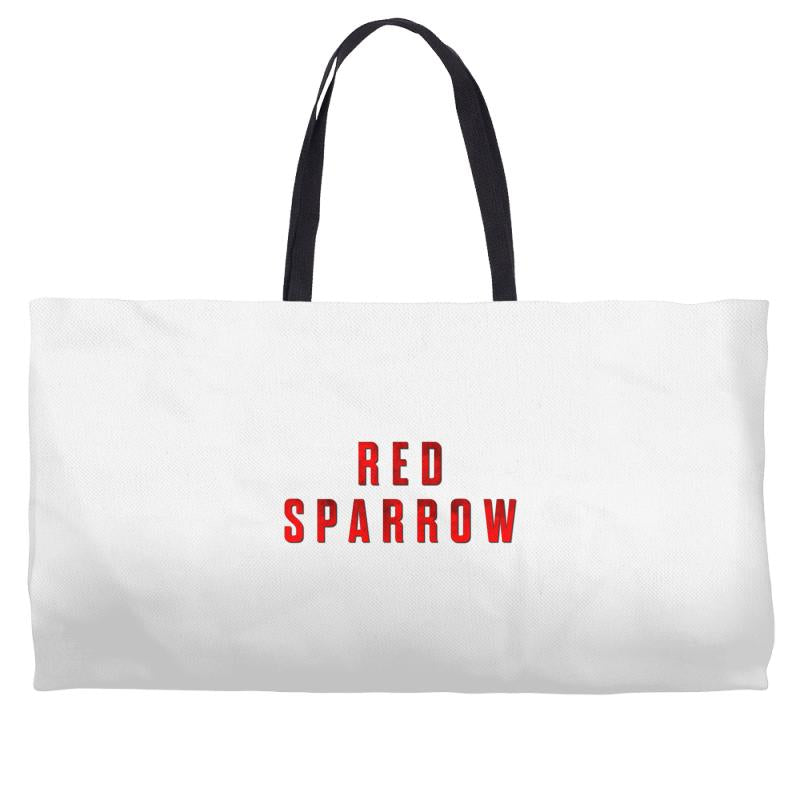 Red Sparrow Weekender Totes