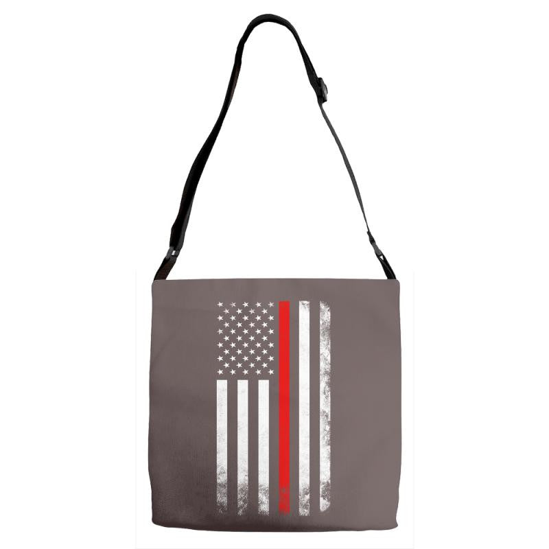 Vintage American Flag Adjustable Strap Totes