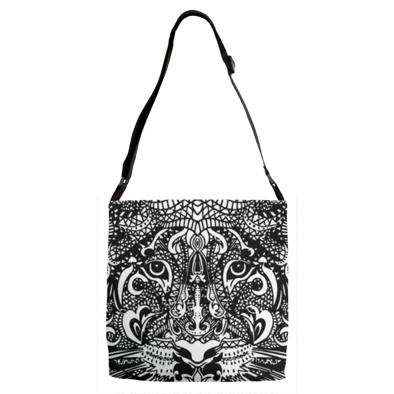 lion Adjustable Strap Totes