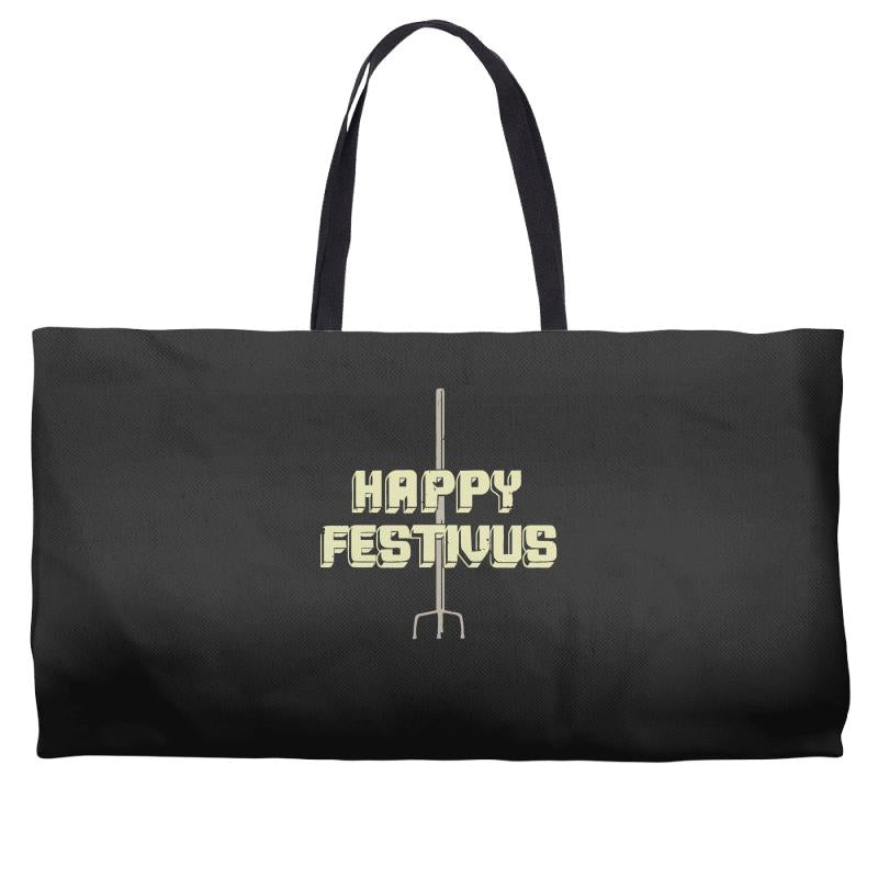 happy festivus Weekender Totes