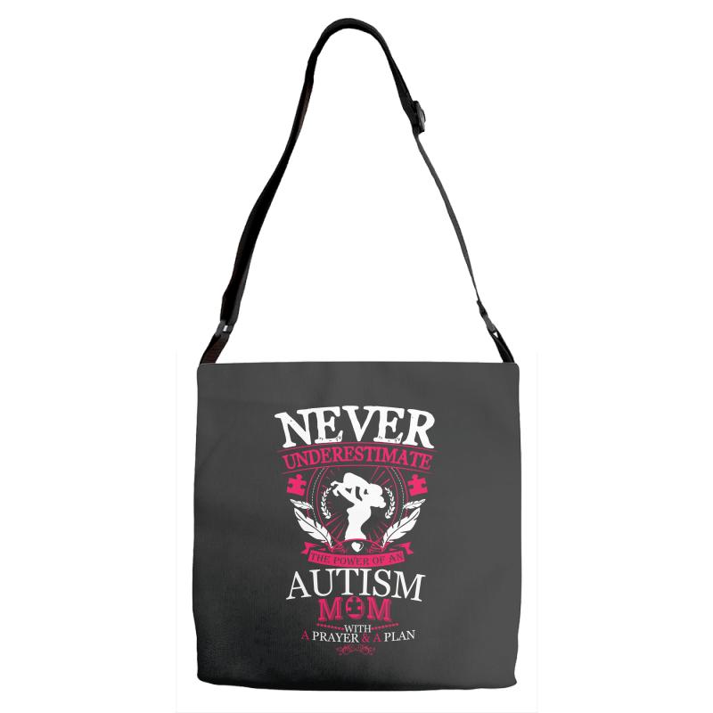 THE POWER OF AN Autism Mom Adjustable Strap Totes