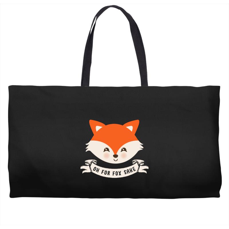 Oh For Fox Sake Weekender Totes