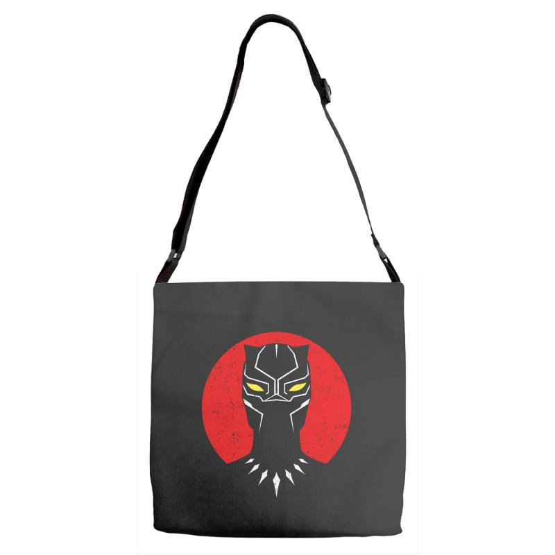 BLACK PANTHER LOGO TEE Adjustable Strap Totes