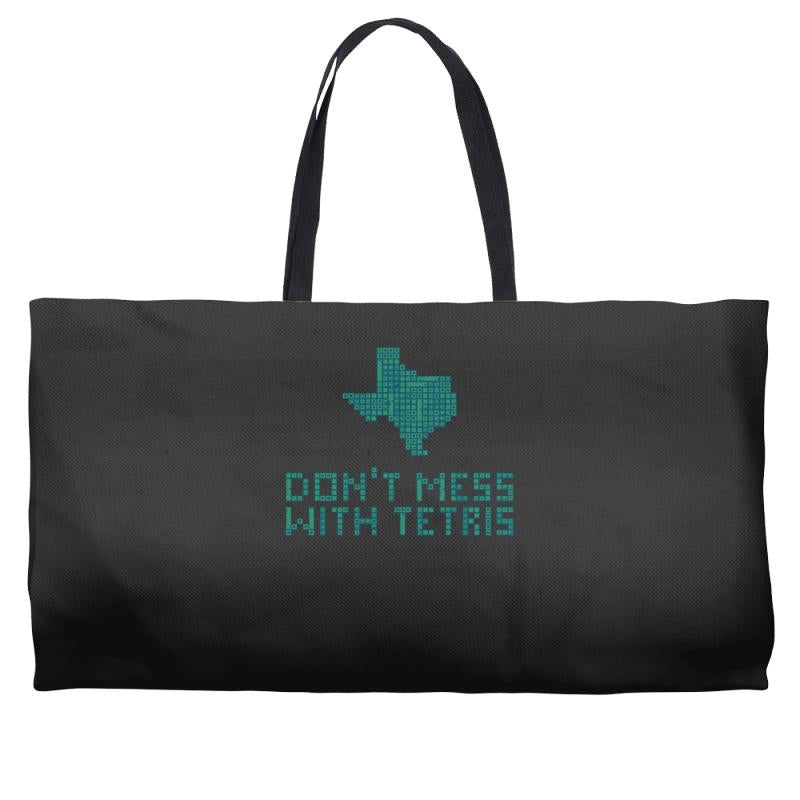 don't mess with tetris Weekender Totes