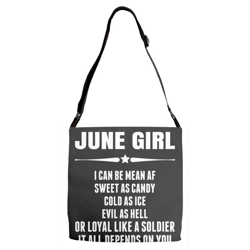 Super June Girl Adjustable Strap Totes