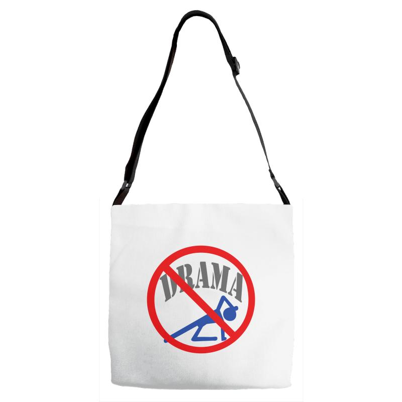 no drama Adjustable Strap Totes