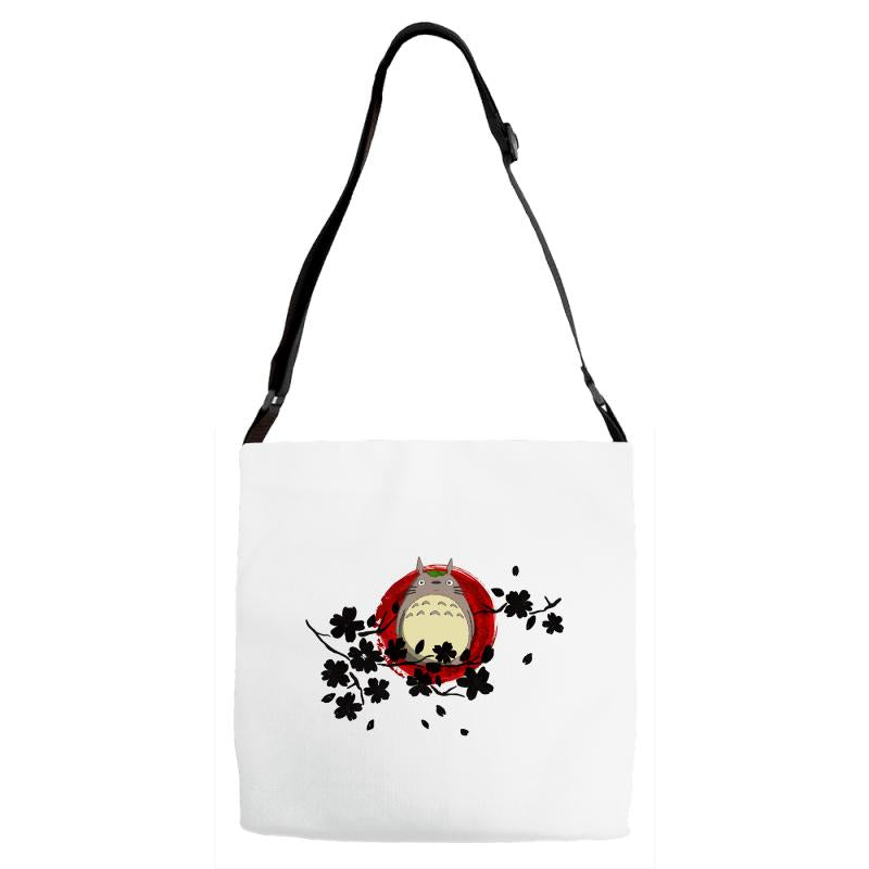 Totoro Japan Cherry Adjustable Strap Totes