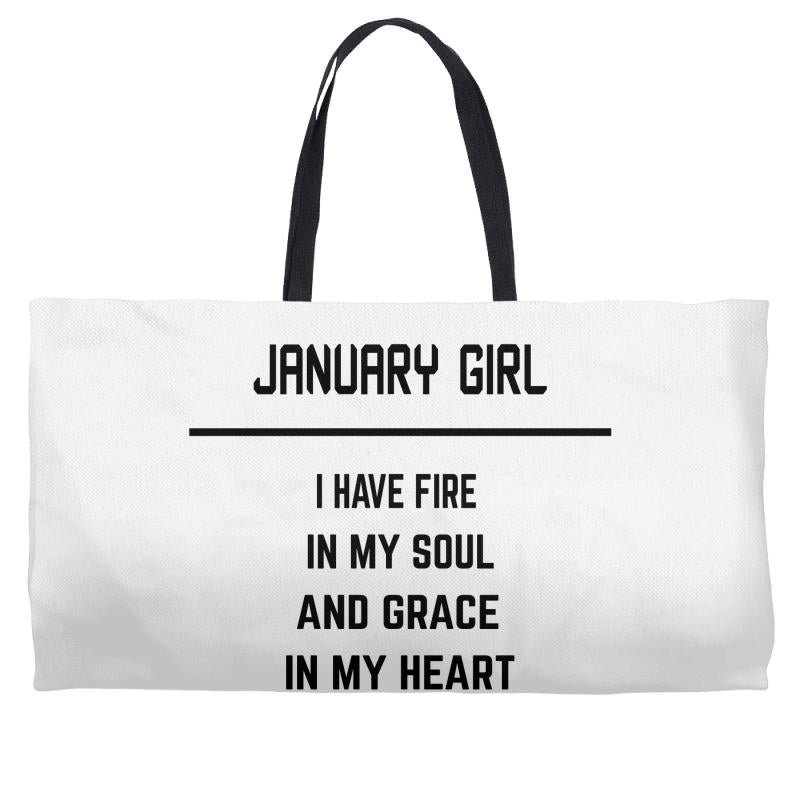 January Girl Weekender Totes