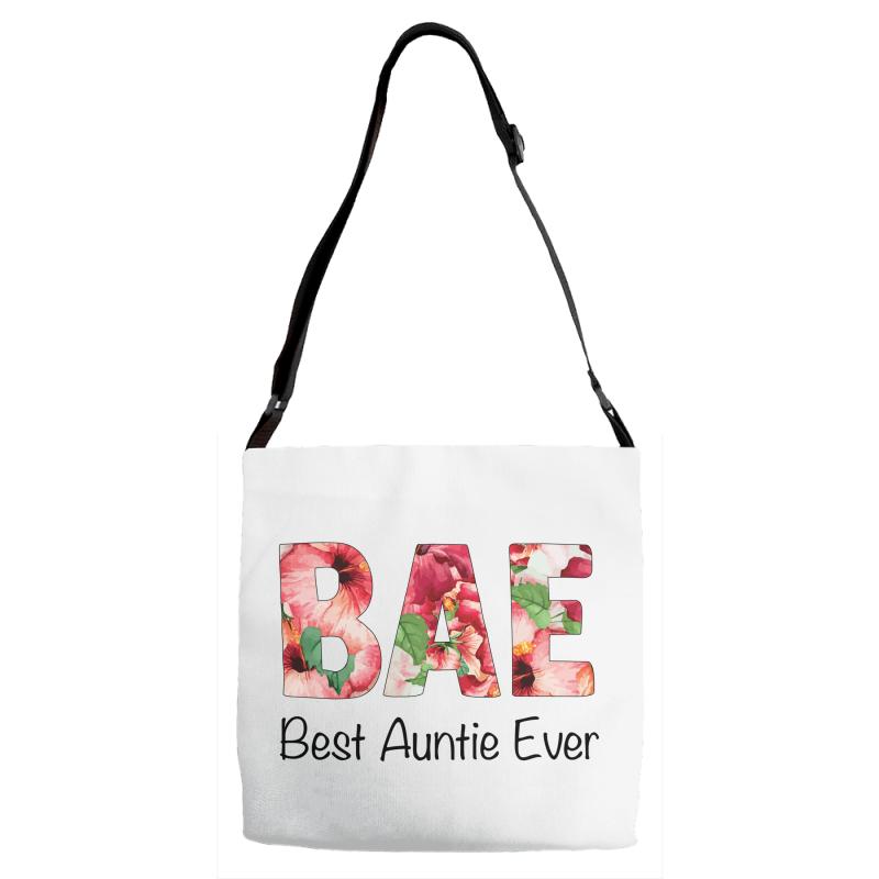 Bae Best Auntie Ever Adjustable Strap Totes