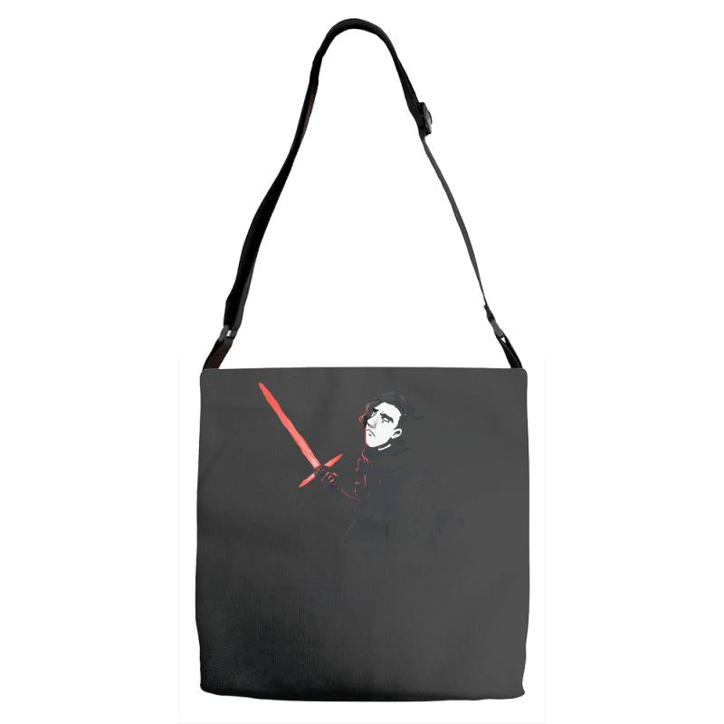 everything is darkness Adjustable Strap Totes