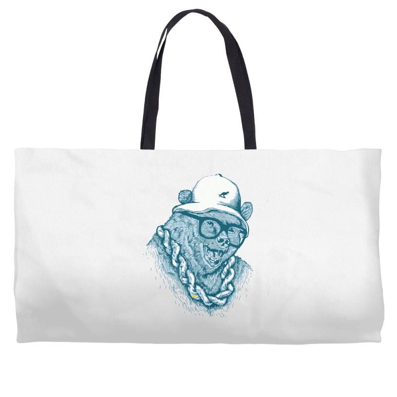 hip hop hibernation Weekender Totes