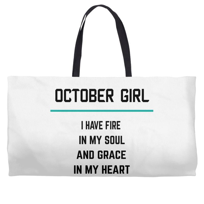 October Girl Weekender Totes